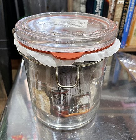 Pote de Vidro com Tampa Removível Hermetica Lock Eat - 750ml