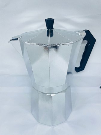 Cafeteira Moka tipo Italiana - capacidade até 09 xícaras