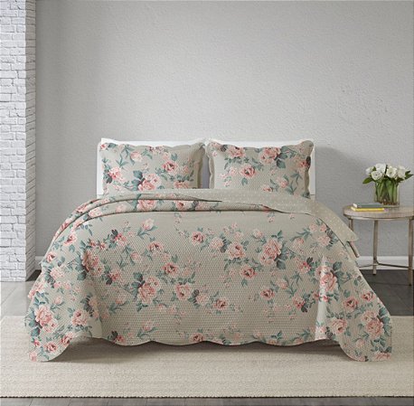 Cobre Leito CASAL Corttex Paris - SORTIMENTO 19 3 Peças 150 Fios