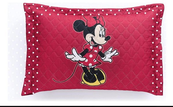 Porta Travesseiro Mnnie Mouse