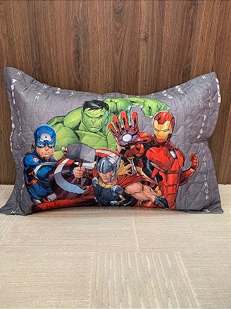 Porta Travesseiro Avengers