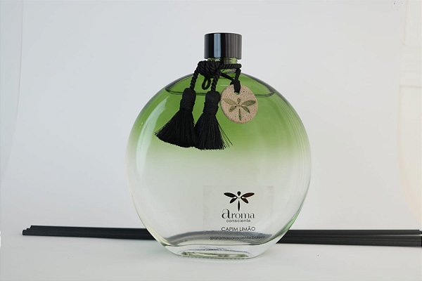 Difusor de ambiente (com varetas) | Vidro lua incolor 500ml