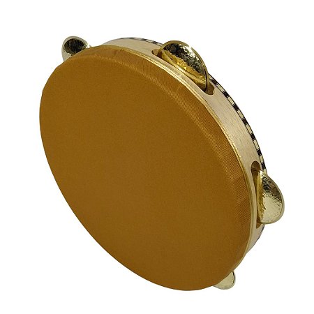 PANDEIRO 9 1/4" CARAMELO MARUPÁ - Pele Sintética Especial