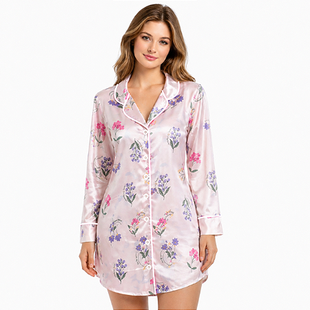 Camisola Mg Longa Lavanda