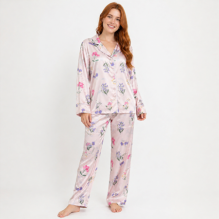 Pijama Longo Lavanda