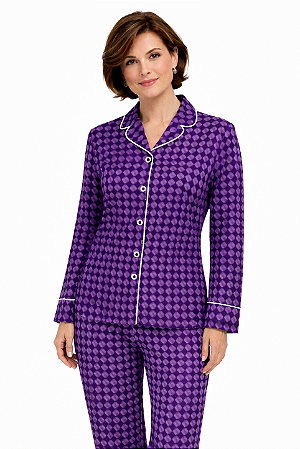 Pijama Longo Geométrico