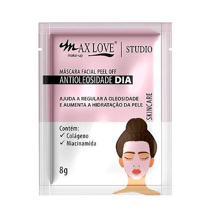 Máscara Facial Peel Of Antioleosidade - Max Love 8g