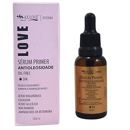 Sérum Facial Primer Antioleosidade - Max Love