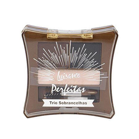 Trio de Sombra para Sobrancelhas perfeitas - Luisance