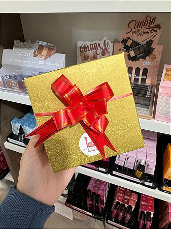 Mini caixa de presente com top