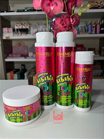 Kit capilar Babablu Melância - Charmelle