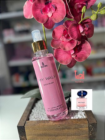 Body Splash com aroma de perfume importado