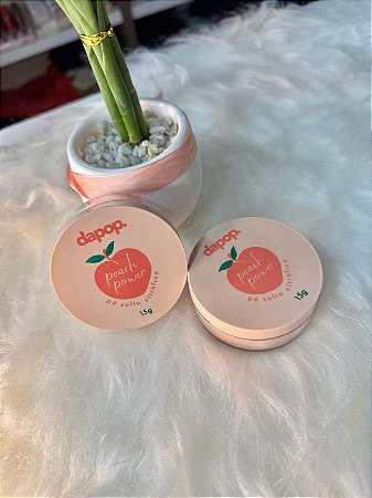 Pó Solto Ultrafino Dapop Peach Power