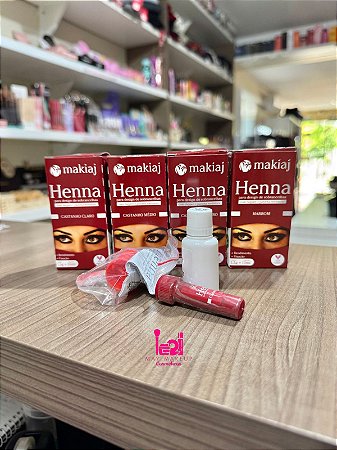 Henna para Sobrancelhas Makiaj
