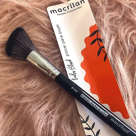Pincel para Blush B102 Macrilan