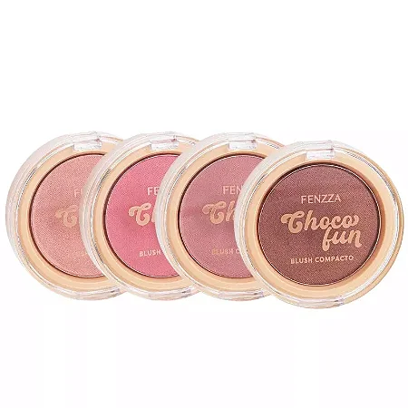 Blush Compacto Choco Fun Fenzza