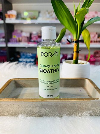 Demaquilante Líquido Bioathiv Porán