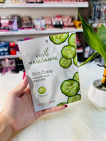 Máscara Facial Pepino