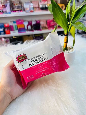 Lenço demaquilante com óleo de rosa mosqueta Super Poderes