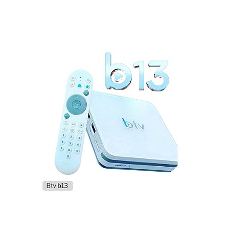 BTV 13 AMLOGIC S905 X4 64bits 4K 5G FRETE GRÁTIS - ENVIO IMEDIATO