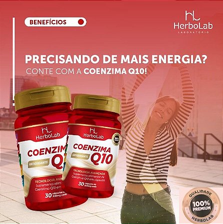 COENZIMA Q10 - Ubiquinona 100 MG DE COENZIMA Q10 EM 1 ÚNICA CÁPSULA.