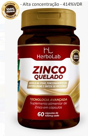 ZINCO QUELADO - 414% VDR - ALTA CONCENTRAÇÃO