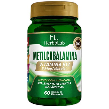 METILCOBALAMINA (VITAMINA B12) 60 CAPS