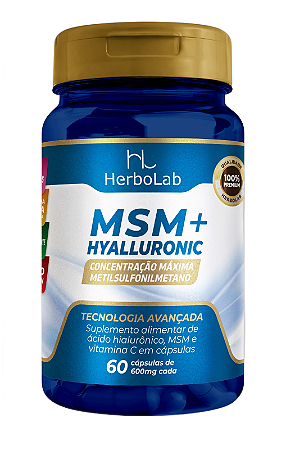 MSM + HYALLURONIC + VITAMINA C