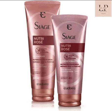 Kit Shamp/Condic SIAGE Nutri Rose