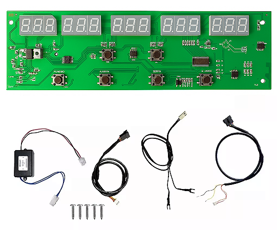 Kit Reparo Placa Painel Adaptar Esteira Movement Lx 160 G3