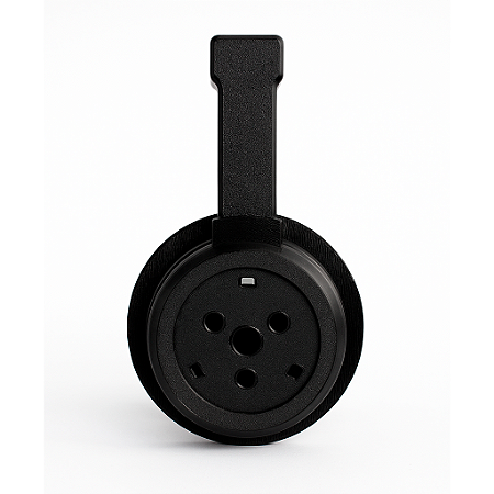 Manopla Para Esteira Curva Importada Regulador De Esforço Preto