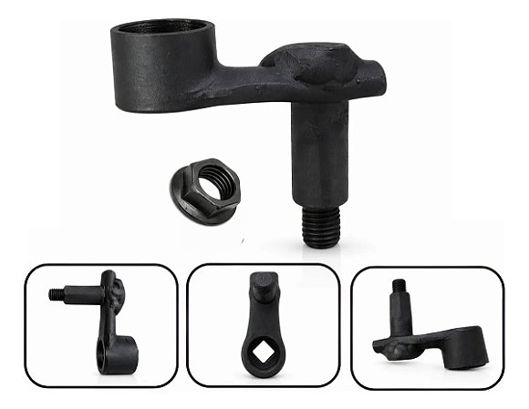 Eixo Pedivela Excêntrico Air Bike