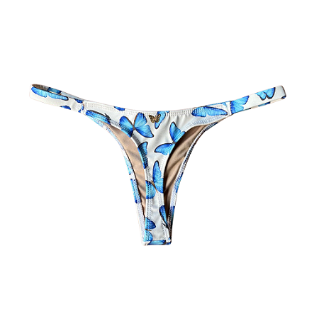 CALCINHA LOLA BORBOLETA AZUL