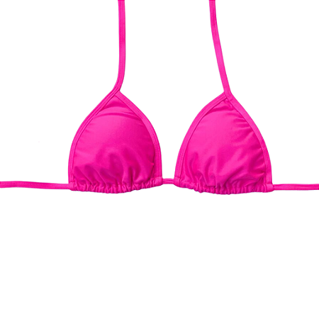 TOP CORTININHA MÓVEL ROSA NEON