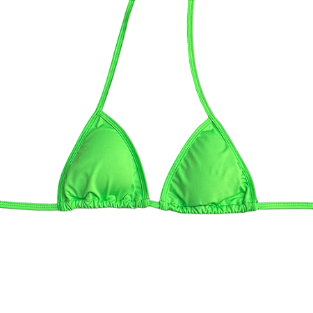 TOP CORTININHA VERDE NEON