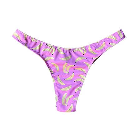 CALCINHA SEMI FIO BANANA