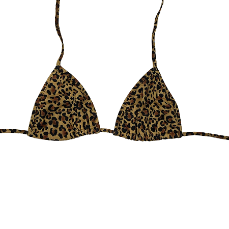 TOP CORTININHA ANIMAL PRINT