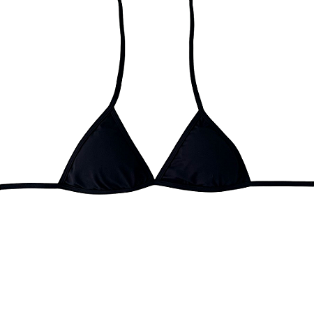 TOP CORTININHA FIXO PRETO