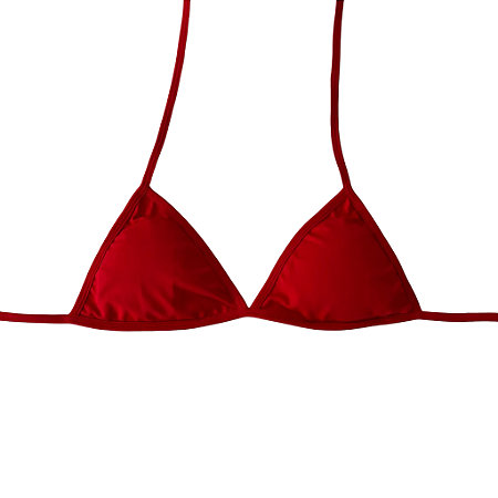 TOP CORTININHA FIXO VERMELHO