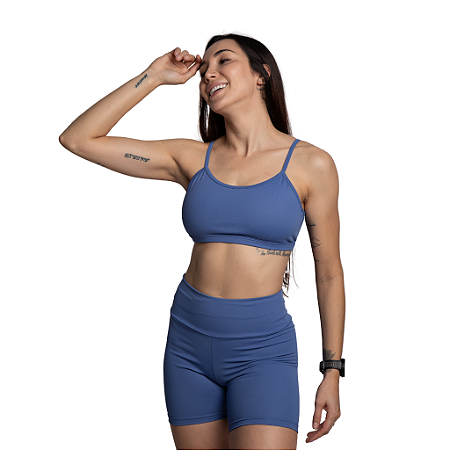 Shorts Basic - Blue Jeans