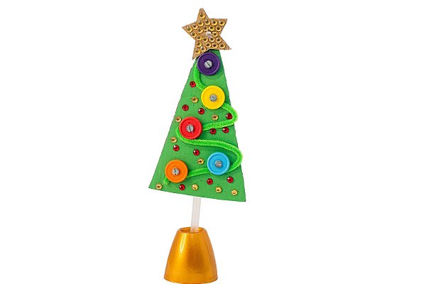 Árvore de Natal com mecânica