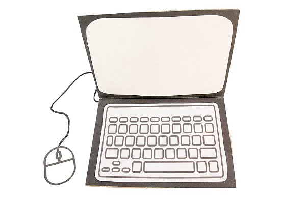 Notebook de papelão