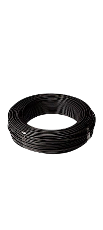 Fio Cabinho Flexível N 0,19 mm² Preto rolo com 100 mts