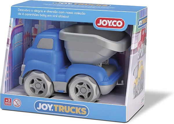 Caminhão Construção baby 16cm Azul