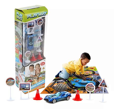 Carros Radicais - Tapete Divertido