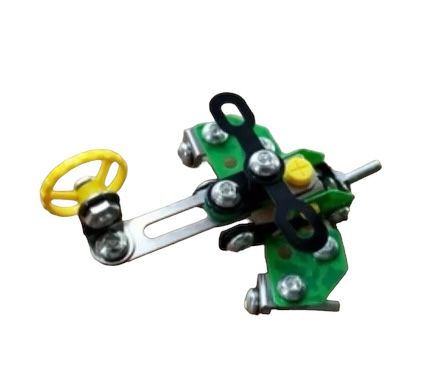 Puzzle 3d Metal Com Ferramenta - Avião De Guerra