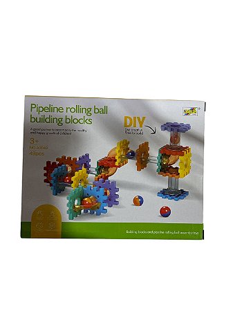 Pipeline Rolling Ball Building Blocks 49 peças