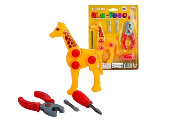 Mini Kit Gira-Fuso Encartelado Paki Toys