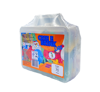 Brinquedos De Montar Ligs Solapa 70 Peças Coloridas Brinquedo Educativo + 3 anos - Crie e Brink