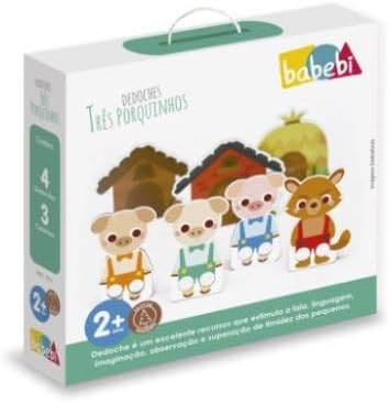 Dedoche Três Porquinhos - Babebi